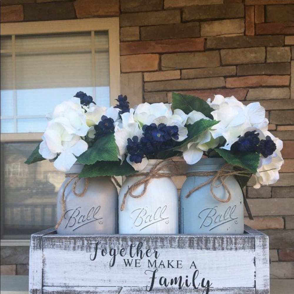 Farmhouse Manson jars
